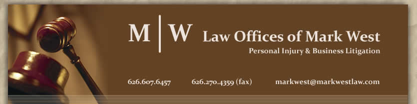 Law Offices of Mark West Personal Injury & Business Litigation